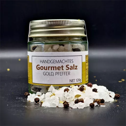 Ritonka Gourmet Salz Gold Pfeffer 120g aurusluxury
